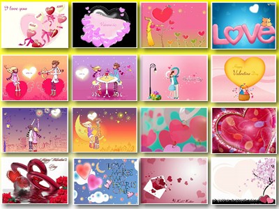 Скриншот № 2 обоев на тему: Любовь, Любимым, День Св. Валентина, Валентинки.